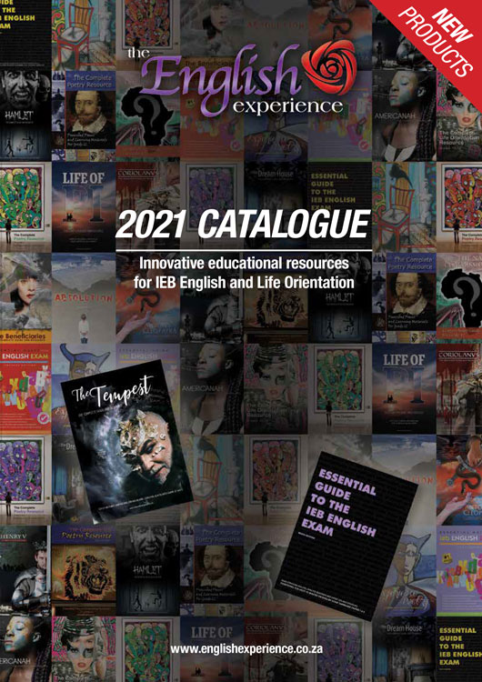 English Experience Catalogue - 2021 - Front Cover